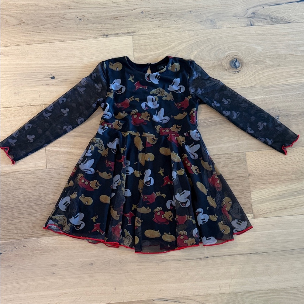 Disney Black and Red Mickey Mouse Dress by desigual.
